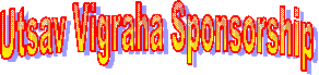Utsav Vigraha Sonsorship
